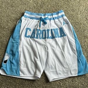 Just Don & Jordan Brand North Carolina Collegiate Shorts Collab